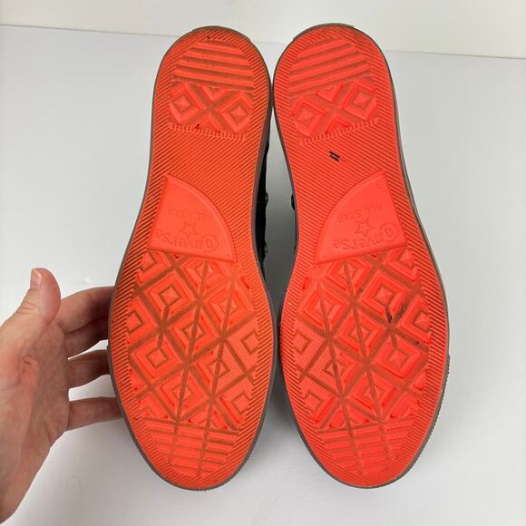 Converse Chuck Taylor All Star CX Hi Top Shoes Black Clear Wild Mango size 9 - Picture 8 of 10